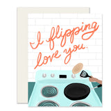 Flipping Love You Card