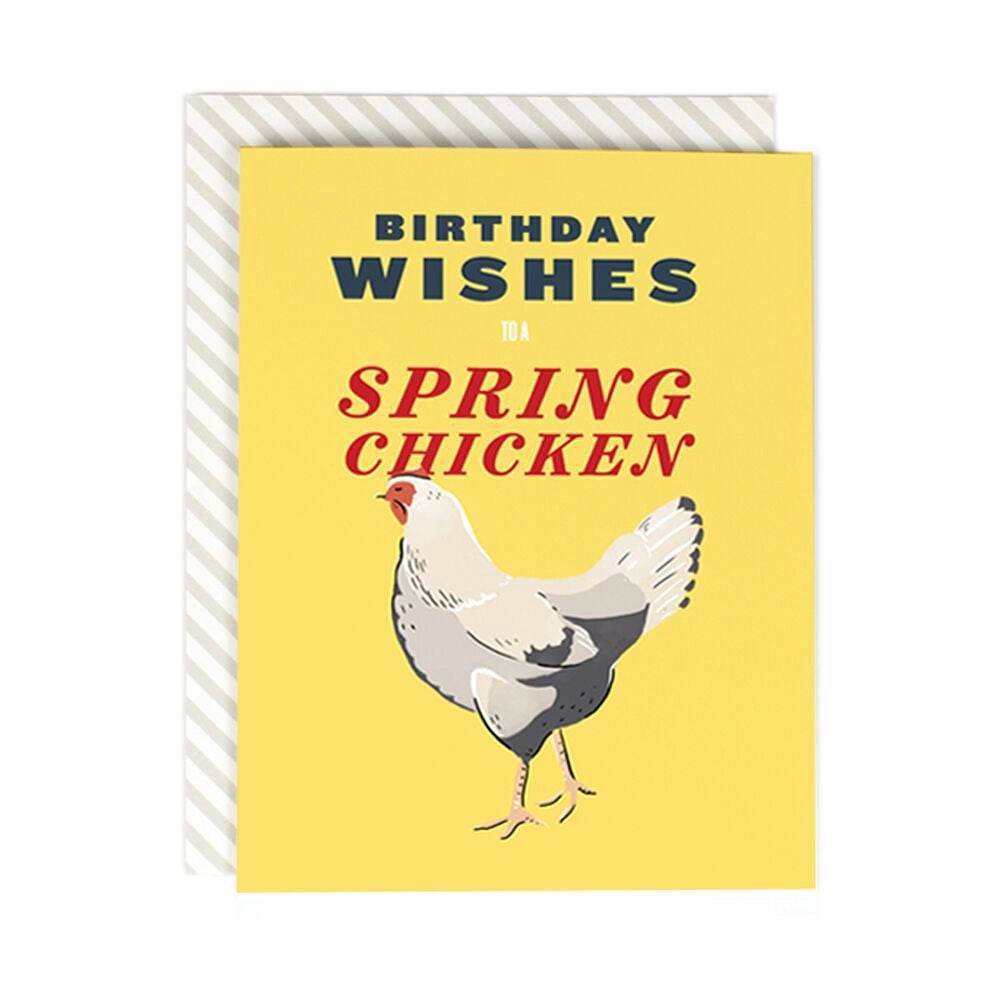 Spring Chicken Card