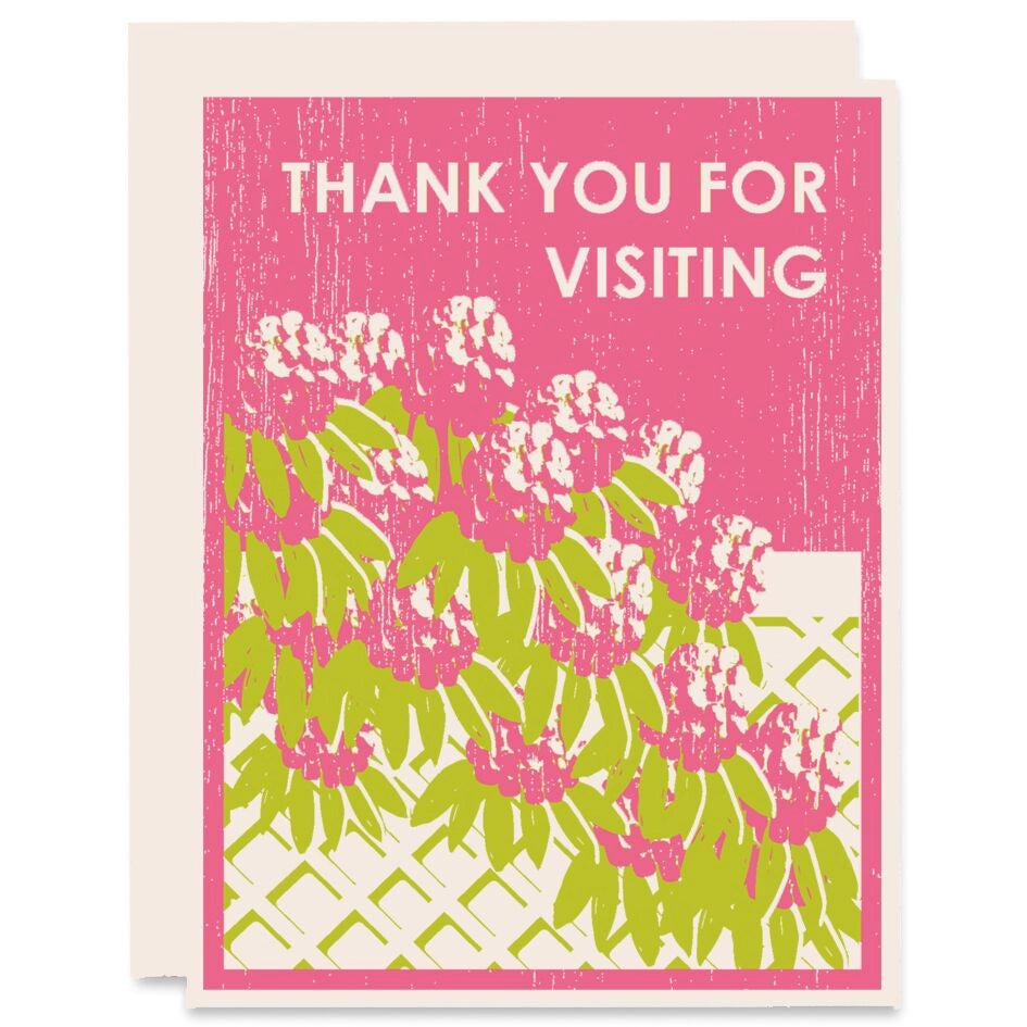 Thanks for Visiting Card Set of 6