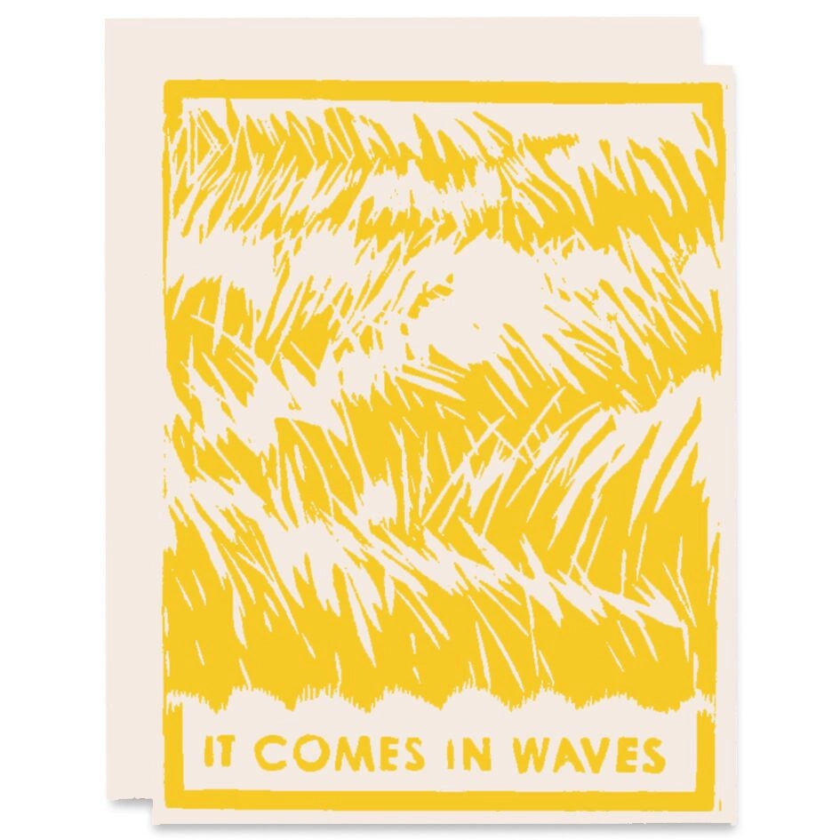 Comes in Waves Card
