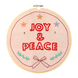 Joy & Peace Embroidery Kit
